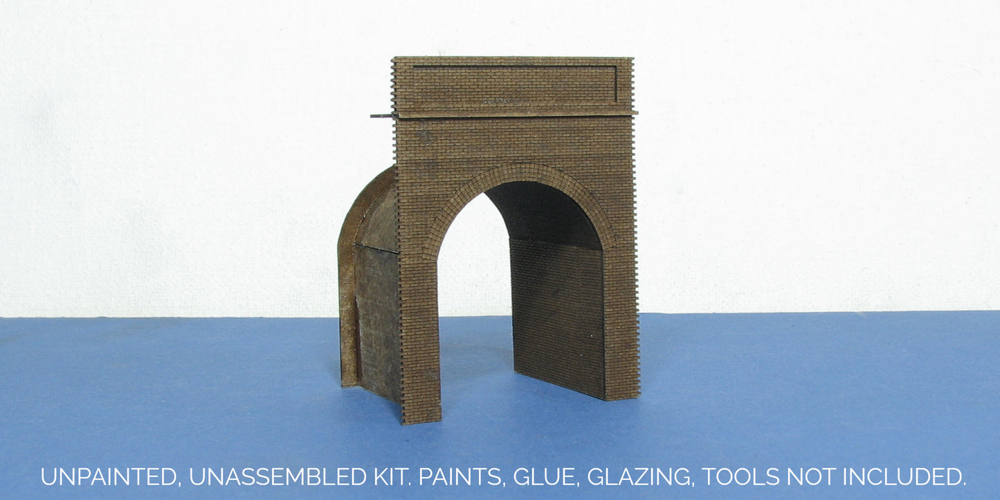 B 20-01P_S N gauge single track tunnel portal