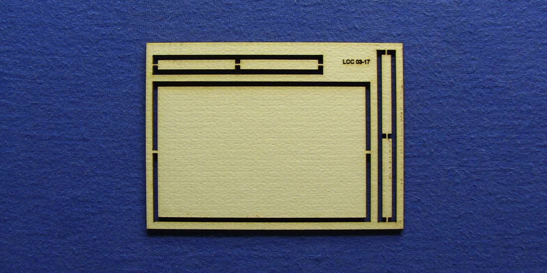 LCC 03-17 OO gauge medium signal box floor