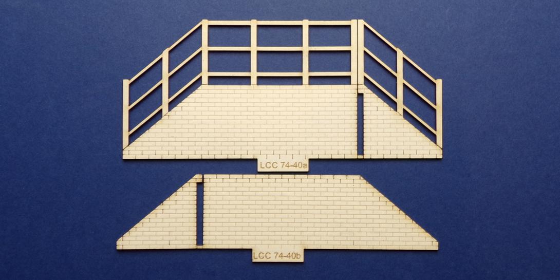 LCC 74-40 O gauge basement for goods shed office