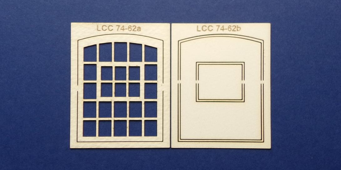 LCC 74-62 O gauge warehouse window type 1