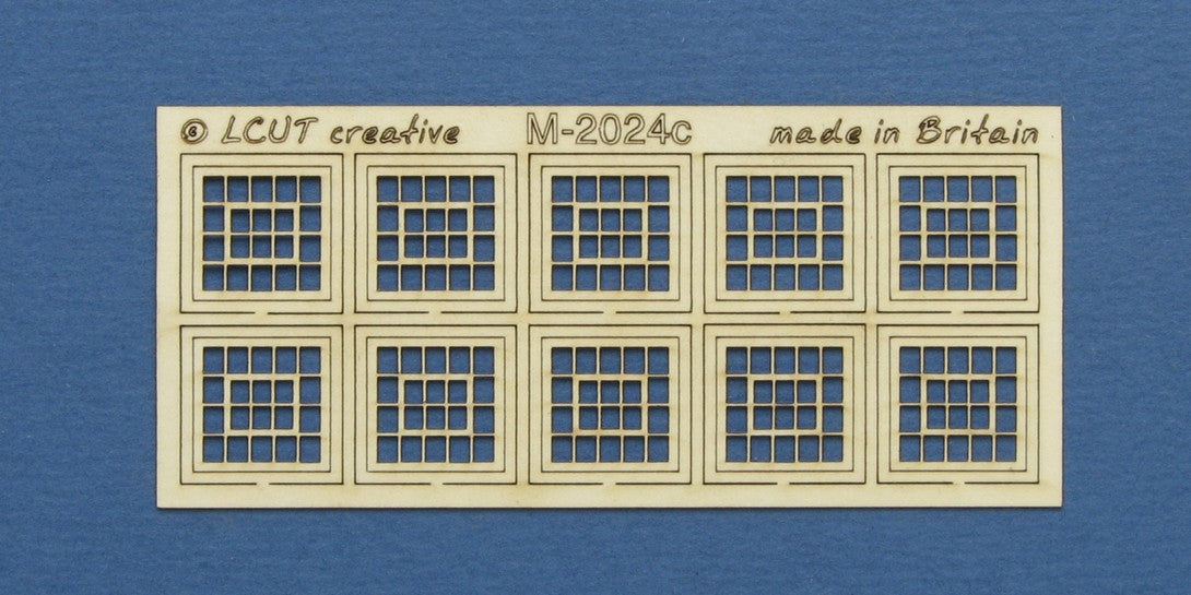 M 20-24c N gauge kit of 10 industrial windows