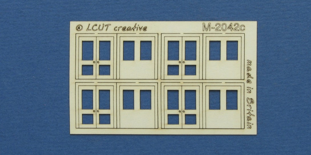 M 20-42c N gauge kit of 4 double doors type 2