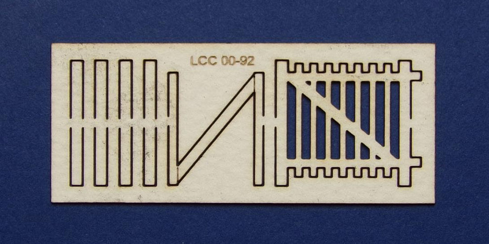 LCC 00-92 OO gauge fence type 1 - gate – LCUT creative