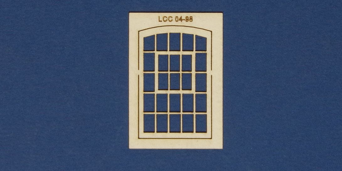 LCC 04-98 OO gauge warehouse window type 3 – LCUT creative