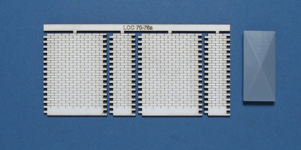 LCC 70-76 O gauge bridge parapet pier – LCUT creative