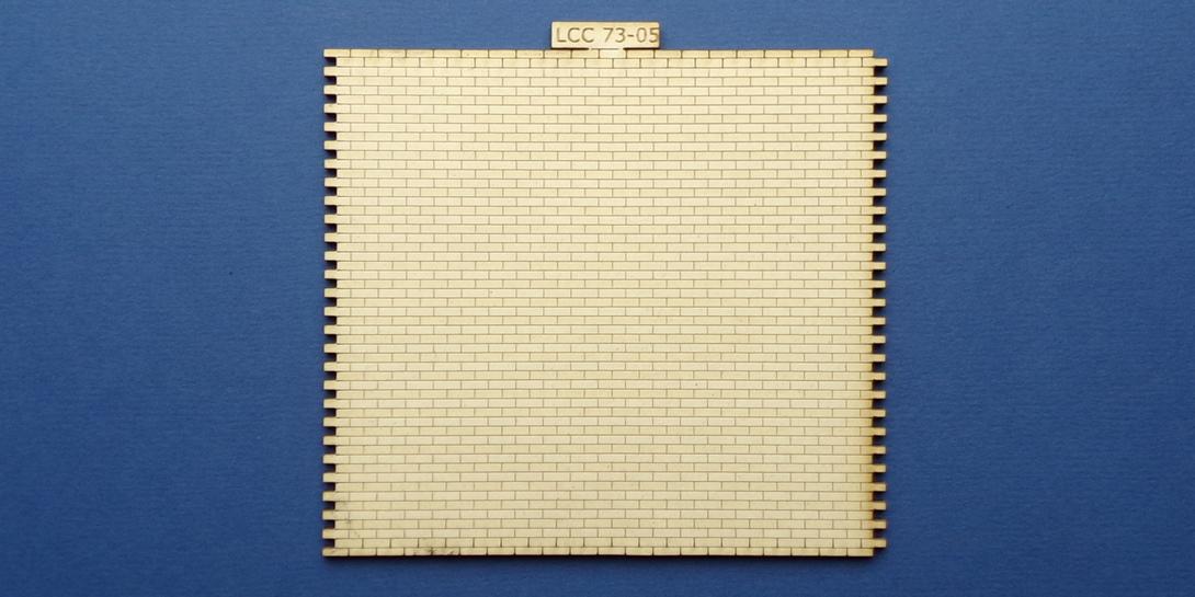 LCC 73-05 O gauge small signal box back wall – LCUT creative