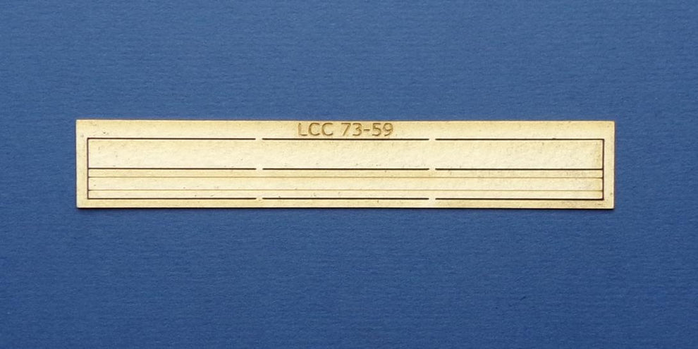 LCC 73-59 O gauge small signal box back wall woodwork – LCUT creative