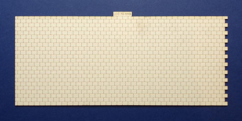 LCC 74-101B O gauge roof tiles expansion with right side interlocking ...