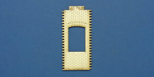 LCC 7N-36 O-16.5 shelter/station single window panel - type 1